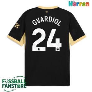 Manchester City Josko Gvardiol #24 Replik Auswärtstrikot 2026-27 Kurzarm